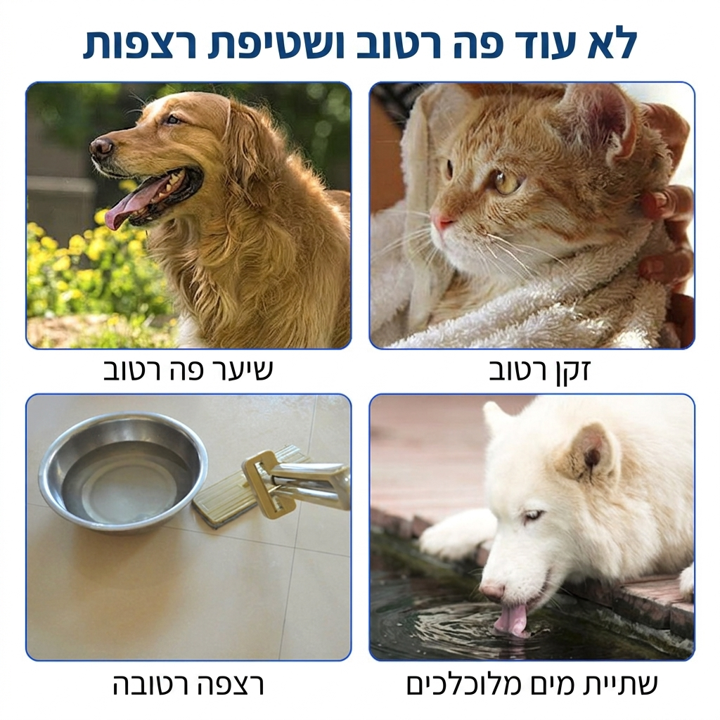 קערת מים חכמה לחיות מחמד – שתייה נקייה, רגועה וללא לכלוך