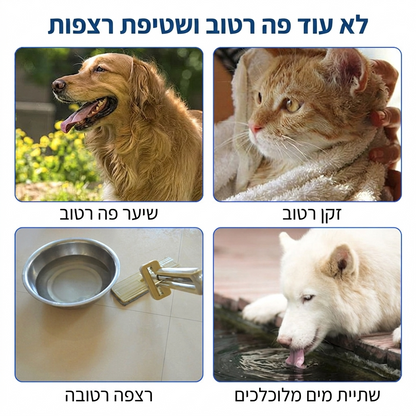 קערת מים חכמה לחיות מחמד – שתייה נקייה, רגועה וללא לכלוך